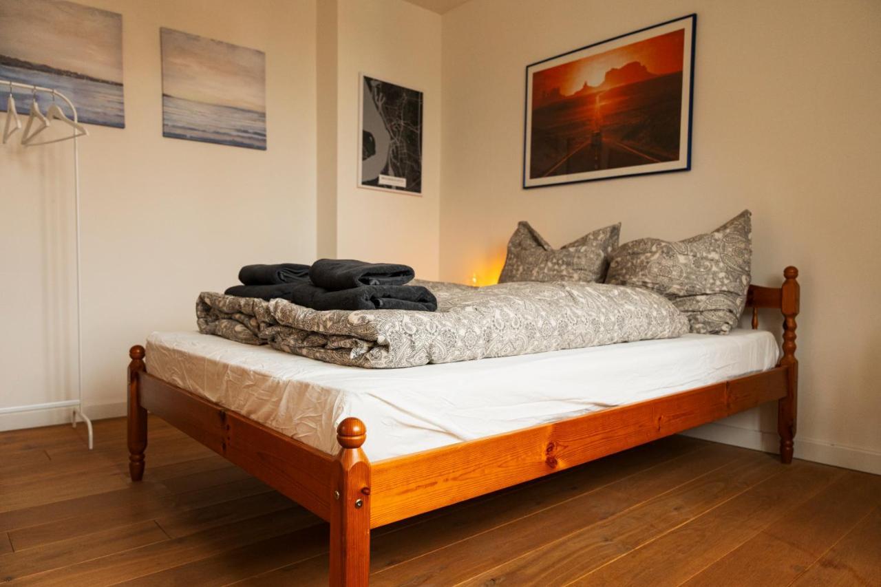 Woelkchen - Wohnung Mit Balkon, Holzdielen & Tv Bremerhaven Kültér fotó