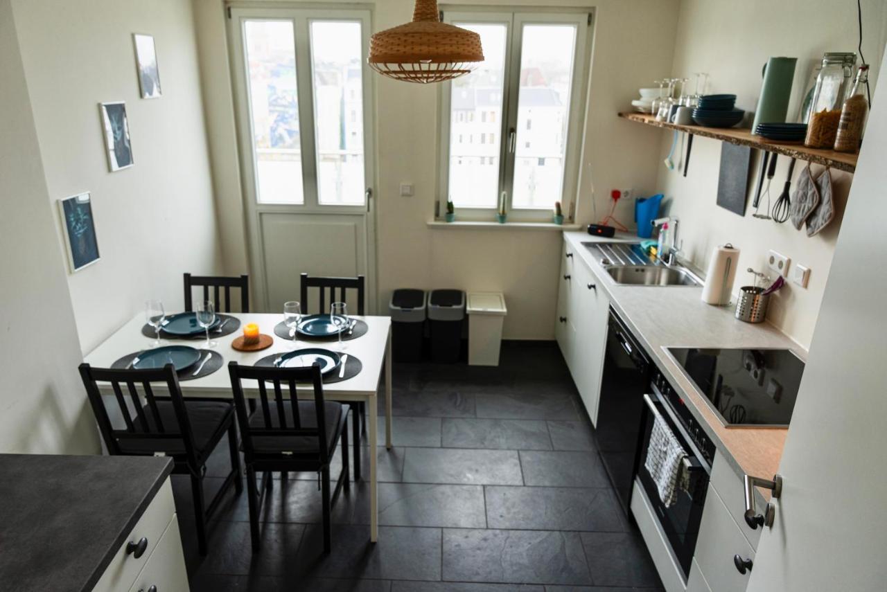 Woelkchen - Wohnung Mit Balkon, Holzdielen & Tv Bremerhaven Kültér fotó